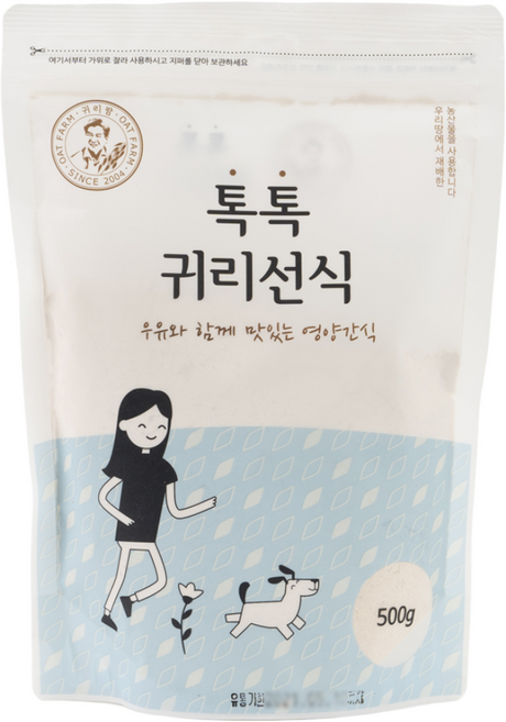 톡톡 귀리선식 500g 국산귀리, 1개