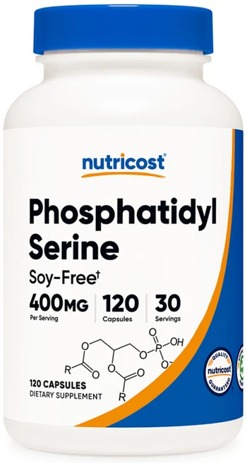뉴트리코스트 포스파티딜세린 400mg 120캡슐, 120정, 1개 - 쿠팡