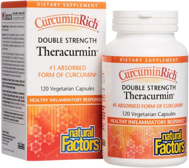테라큐민 커큐민 강황뿌리 내추럴팩터스 120캡슐, 120정, 1개