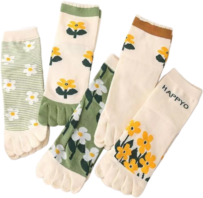 여자 패션발가락양말 러닝삭스 발땀양말 여자무좀양말 캐릭터발가락양말 스포츠발가락양말