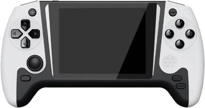 미니게임기 휴대용게임기 500게임 3.5인치 빈티지 클래식 크리에이티브 게임기, 화이트, 화이트 1인용