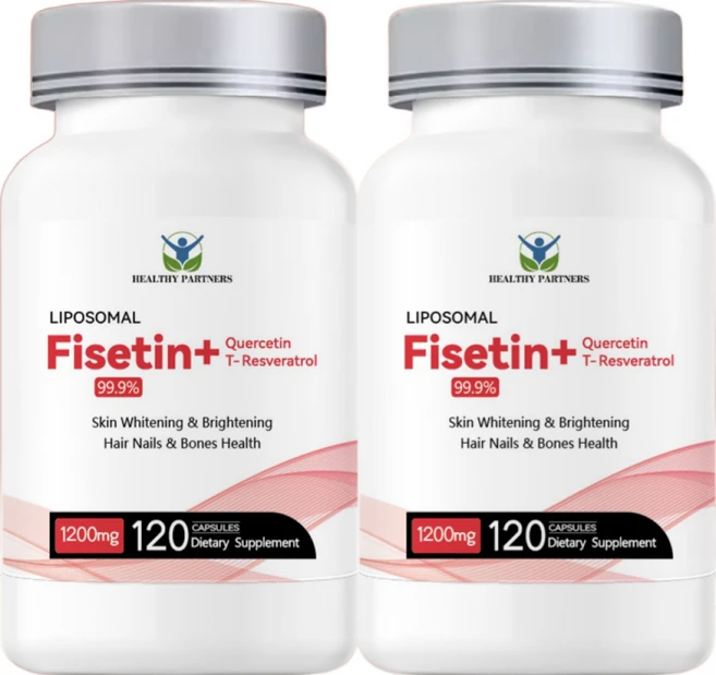 리포조말 고함량 피세틴 레스베라트롤 퀘르세틴 1200mg, 2개, 120정 - 쿠팡