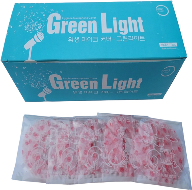 JNS 유선 마이크 커버 100%미싱제품 50박스 노래방 마이크커버 마이크덮개(5000매)