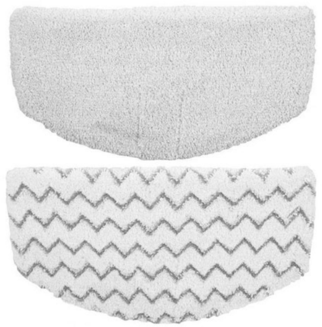 누심비 비셀 스팀 청소기 호환용 찌든때 2P + 일반걸레 2P 세트, 4개