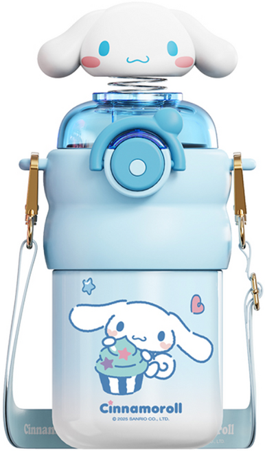 크로스 보더 산리오 텀블러 550밀리리터, 1개, 550ml, 550ml 시나모롤