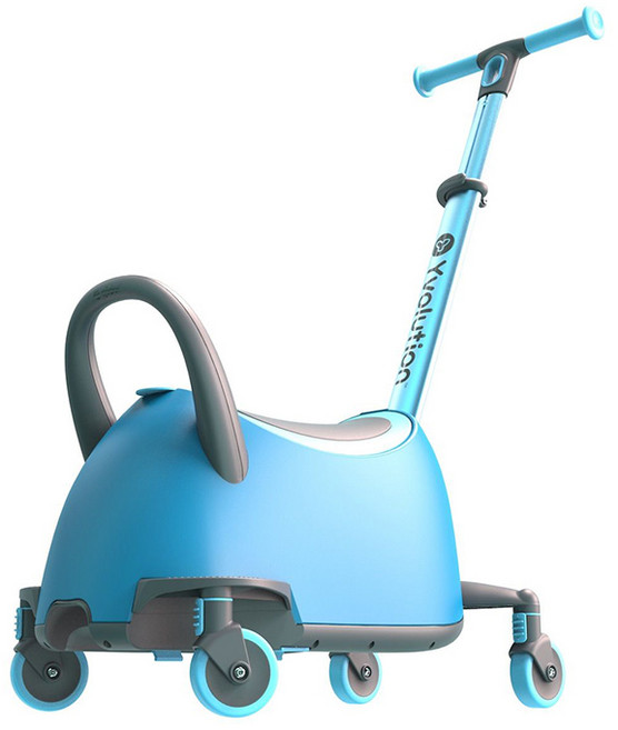 와이글라이더 유아 킥보드 붕붕카 루나, 블루, 1개