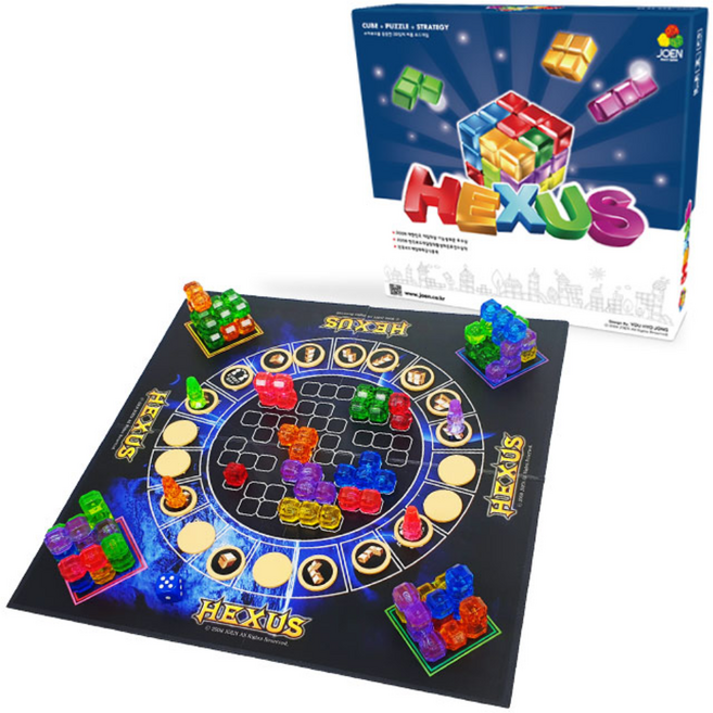 조엔 헥서스/소마큐브, 혼합 색상, 1개