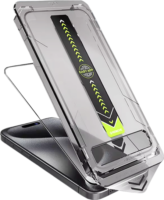 아정당 이지툴 핸드폰 액정보호필름 일반 2p, 투명, 1개