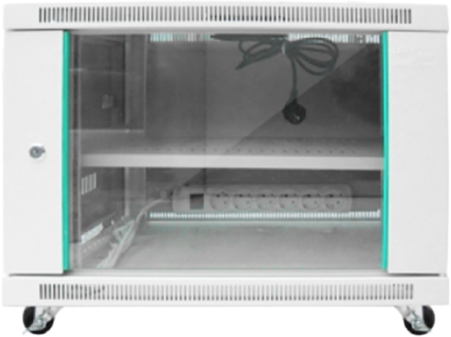 랜스타 LS-500H 허브랙 아이보리 9U 500x500x600 통신랙 국제규격, 1개