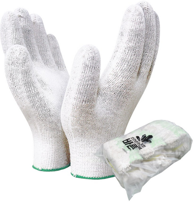 장갑이네 국산 고급 작업용 면장갑 목장갑 소량, 국산 얇은 속장갑 여성M 10켤레, 1개