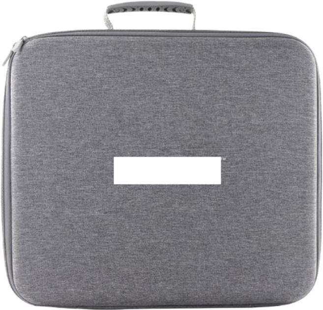 PS5 플스5 여행용 수납 가방 보관함 이동식 하드케이스, 단일상품(그레이), 1개