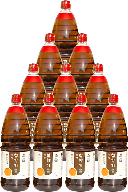 해성 참향기름 업소용, 10개, 1.8L