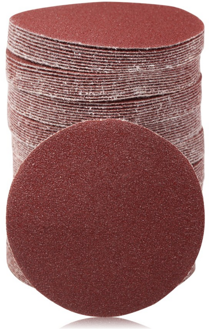 SPEEDWOX 드릴 그라인더 회전 공구용 샌딩 디스크 3인치 사포 1500 그릿 후크 및 루프 샌딩 디스크 구멍 없음, 100개