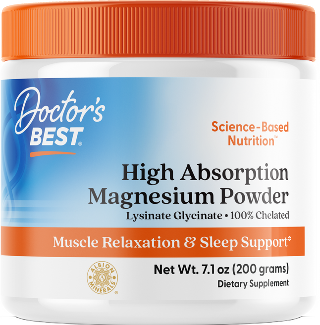 닥터스베스트 하이 앱솔션 마그네슘 파우더 글루텐 프리 비건, 1개, 200g, 200g