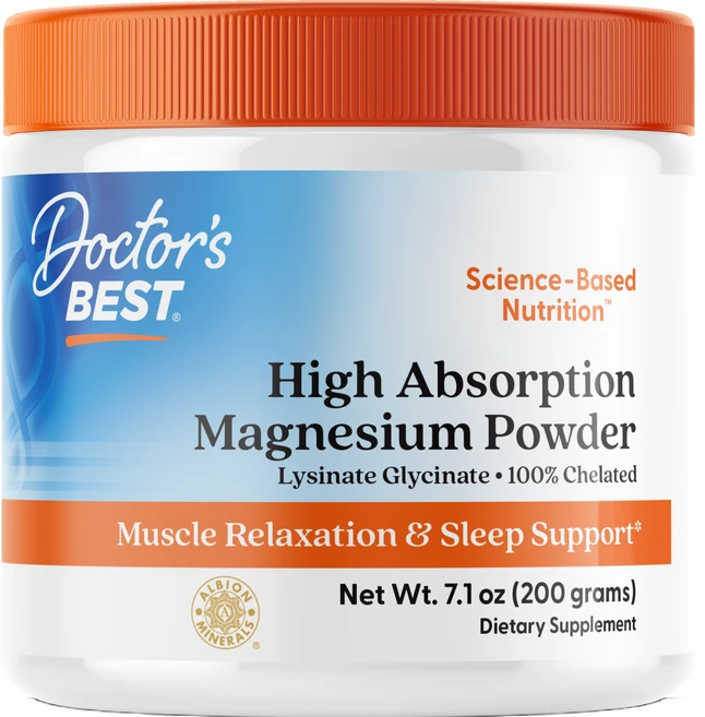 닥터스베스트 하이 앱솔션 마그네슘 파우더 글루텐 프리 비건, 1개, 200g, 200g - 쿠팡
