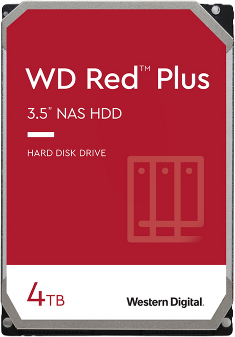 WD RED PLUS 4TB WD40EFZZ NAS 나스용 하드디스크