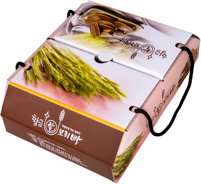 황금찰보리빵 본점 혼합찰보리빵 40개 (선물박스) SINCE2010, 25g