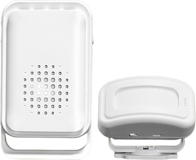 스카이라인 무선 센서벨 프로 방문객 알림 동작감지 출입문 센서벨 인체감지 무선 차임벨 도어벨, 무선 센서벨프로 세트(송신기+수신기), 1개