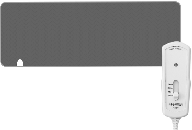 유어홈 전자파차단 탄소매트 무자계 안심 카본 전기요, 미니싱글(50X140cm), 다크그레이
