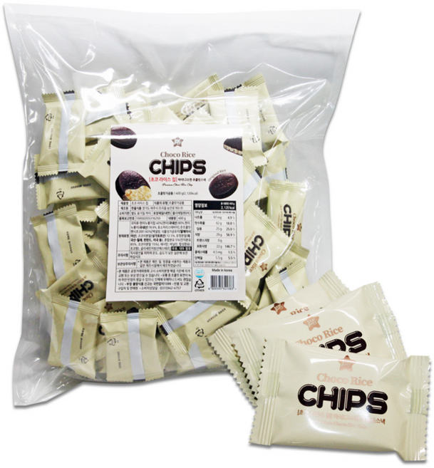 초코 라이스 칩400g 초코칩 과자, 400g, 1개