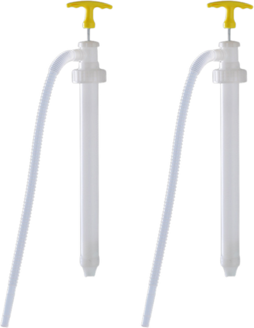 Mirsh 대용량 수동 말통펌프, 자바라 펌프, 2개