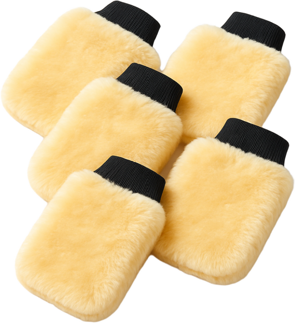 노베라 자동차 세차 워시미트, 아이보리, 5개