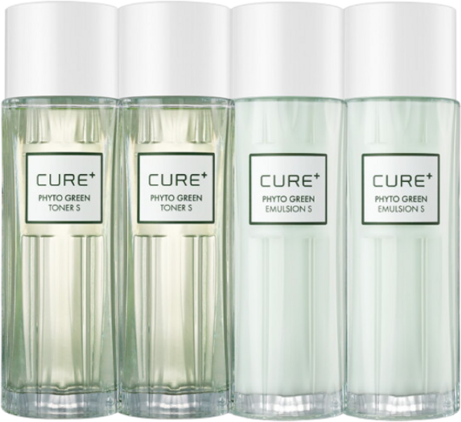 [김정문알로에] 큐어 피토그린 토너2개+에멀젼2개, 1세트