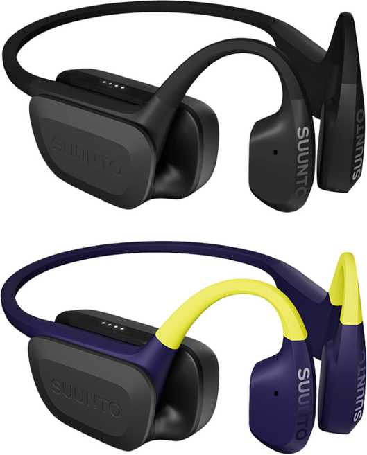 [SUUNTO]순토 아쿠아 다이브 프리다이빙 골전도 자전거 스포츠 이어폰- 파워뱅크 포함, 순토 아쿠아 골전도 이어폰, 블랙