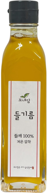 꼬내담농부 생들기름 중국산들기름 180ml, 1개