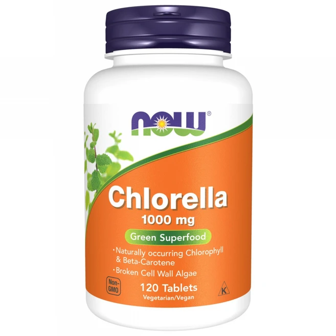 나우푸드 클로렐라 1000mg 타블렛, 120정, 1개 - 쿠팡