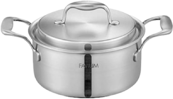 PN풍년 파비움 5PLY 깊은 양수냄비 24cm 27232, 상세페이지 참조, 상세페이지 참조, 1개, 상세 설명 참조