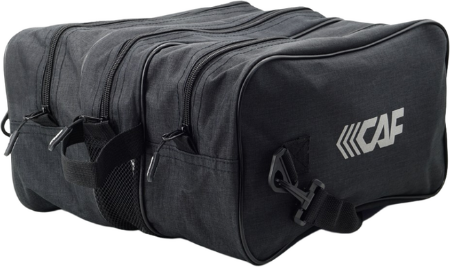 르까프 트리플 슈즈백 보조 운동가방 신발가방, 블랙, 1개