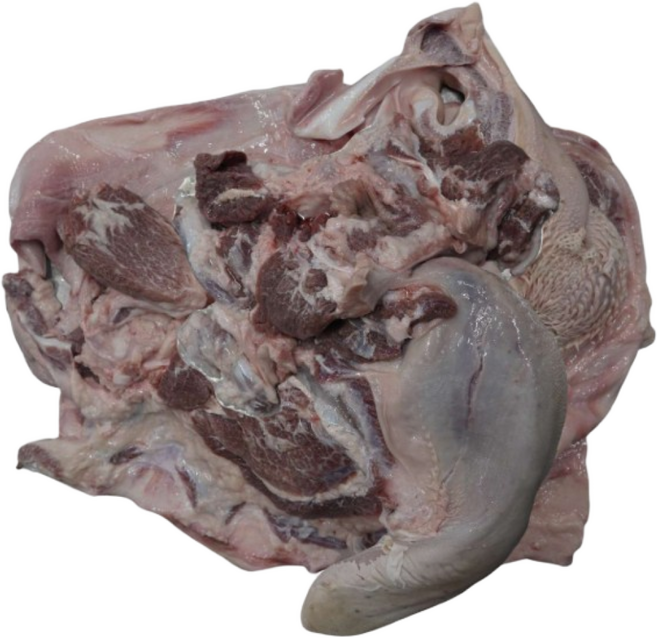 소머리 한우 거세한마리(우설 머리뼈 포함), 19kg, 1개