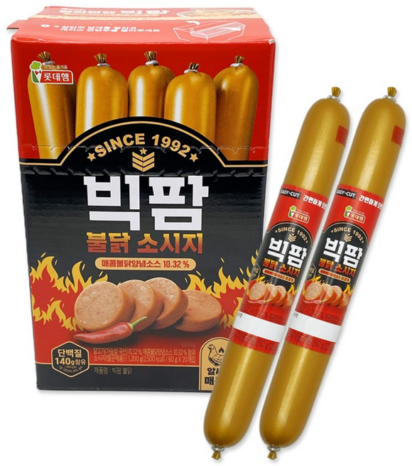롯데햄 빅팜 불닭, 1.2kg, 1개