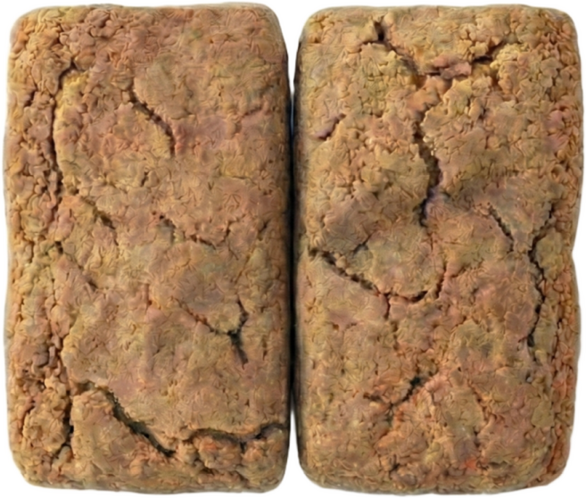 볏짚으로 자연발효 시킨 전통메주 40년전통 전의메주 / 생산자 직송 / 레시피 공개, 1.5kg, 2개