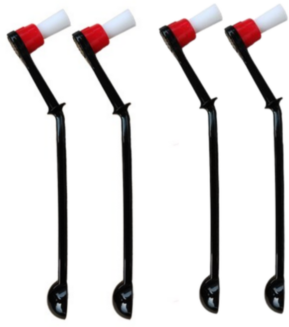 한수위 커피머신 청소솔 4개, 1세트, 혼합