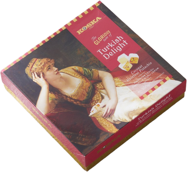 코스카 터키쉬 딜라이트 믹스넛 젤리, 350g, 1개