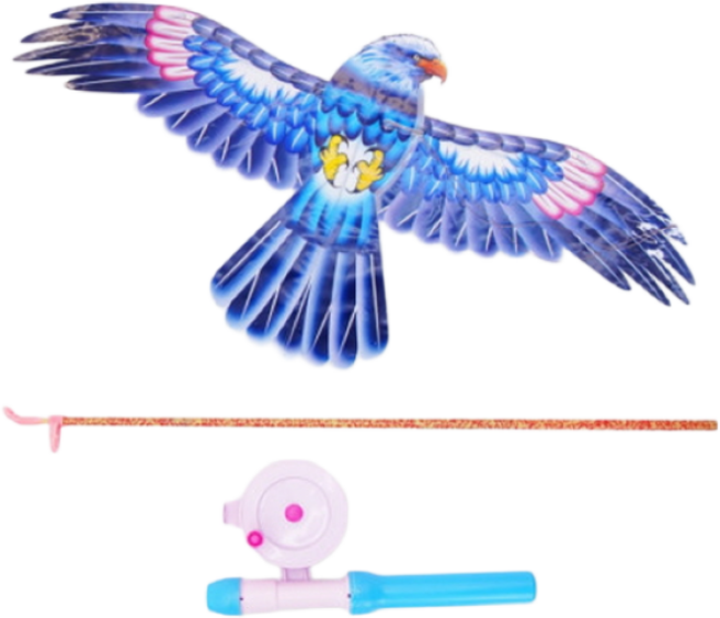 낚시대 연 독수리 35cm 연 연날리기, 1개