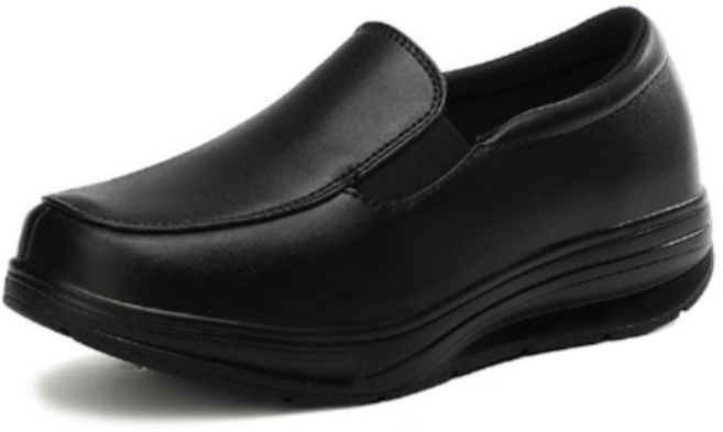 여성용 캐주얼 쿠션 간호사 신발