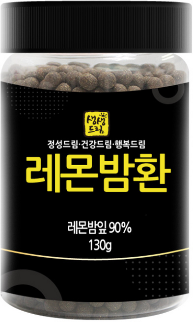생생드림 레몬밤환, 130g, 1개