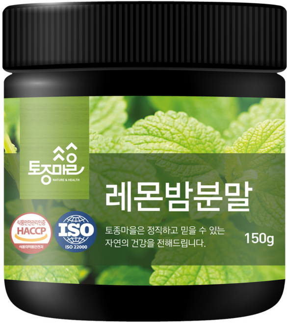 토종마을 레몬밤 분말, 1개, 150g