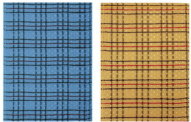 송월타올 체크때밀이 목욕탕 이태리 때수건 때타월, 파랑, 1개입, 1개