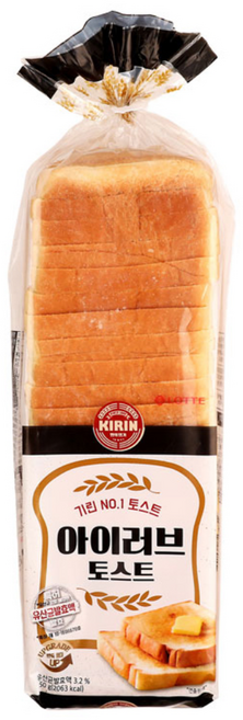 롯데 아이러브토스트 750G 식빵, 1개