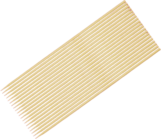 K- 대나무 꼬지 닭꼬치 어묵꼬치 4.0mm X 20cm (S) - 10 000개, 1개