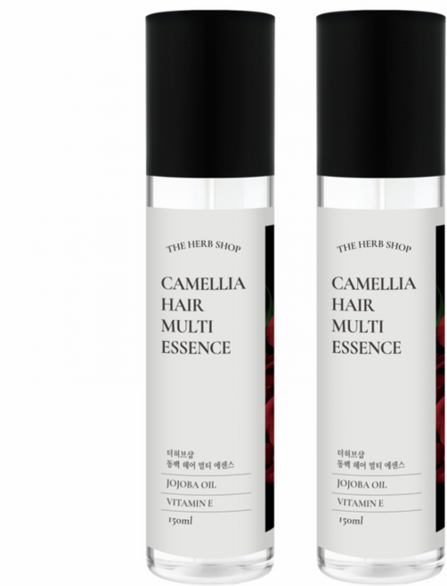 (저자극)(모발보습 영양)(산뜻한 머릿결)동백헤어멀티에센스, 2개, 150ml