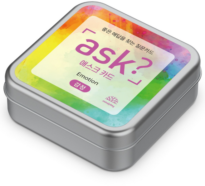 마인드플레이 애스크 카드 좋은 해답을 찾는 질문카드 ASK, 감정, 1개