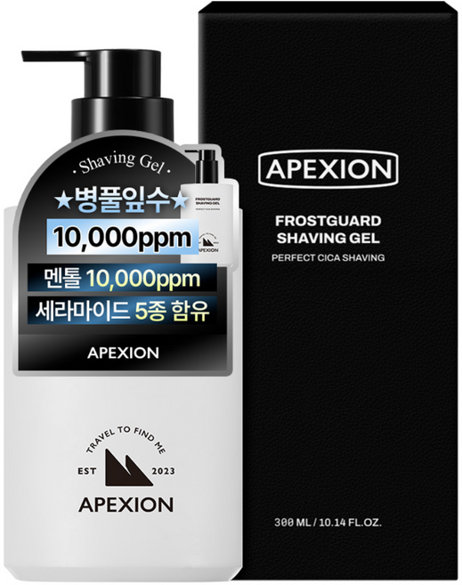 에펙션 프로스트가드 퍼펙트 시카 쉐이빙 젤, 1개, 300ml