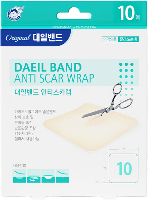 대일밴드 안티스카랩 습윤밴드, 1개