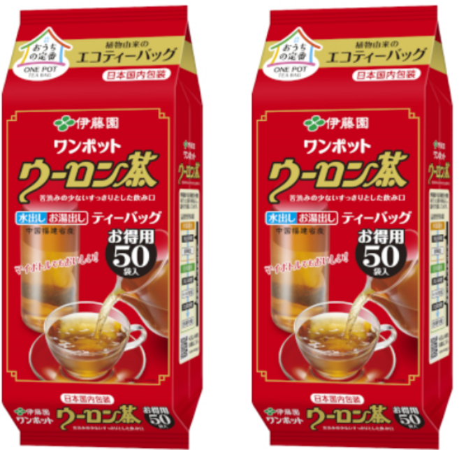 이토엔 우롱차 티백, 4g, 50개입, 2개