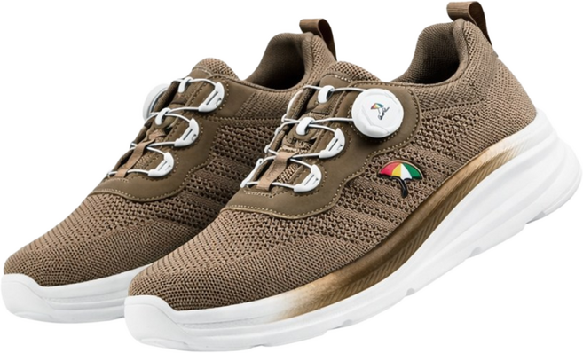 아놀드파마 남녀공용 가벼운 다이얼 워킹화 러닝화 니트 운동화 쿠셔닝 굽높은